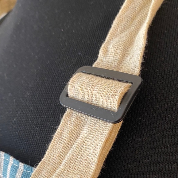 Blue Striped Apron - Picture 3 of 5